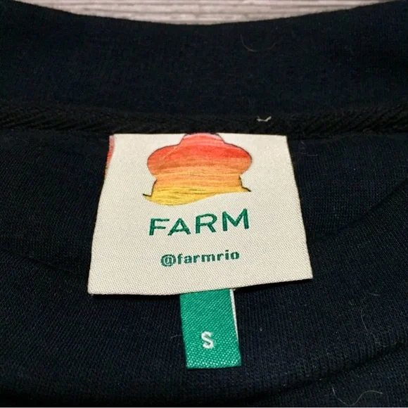 FARM Rio Oversized Nature Is The Future Graphic Sweatshirt - Picture 6 of 8